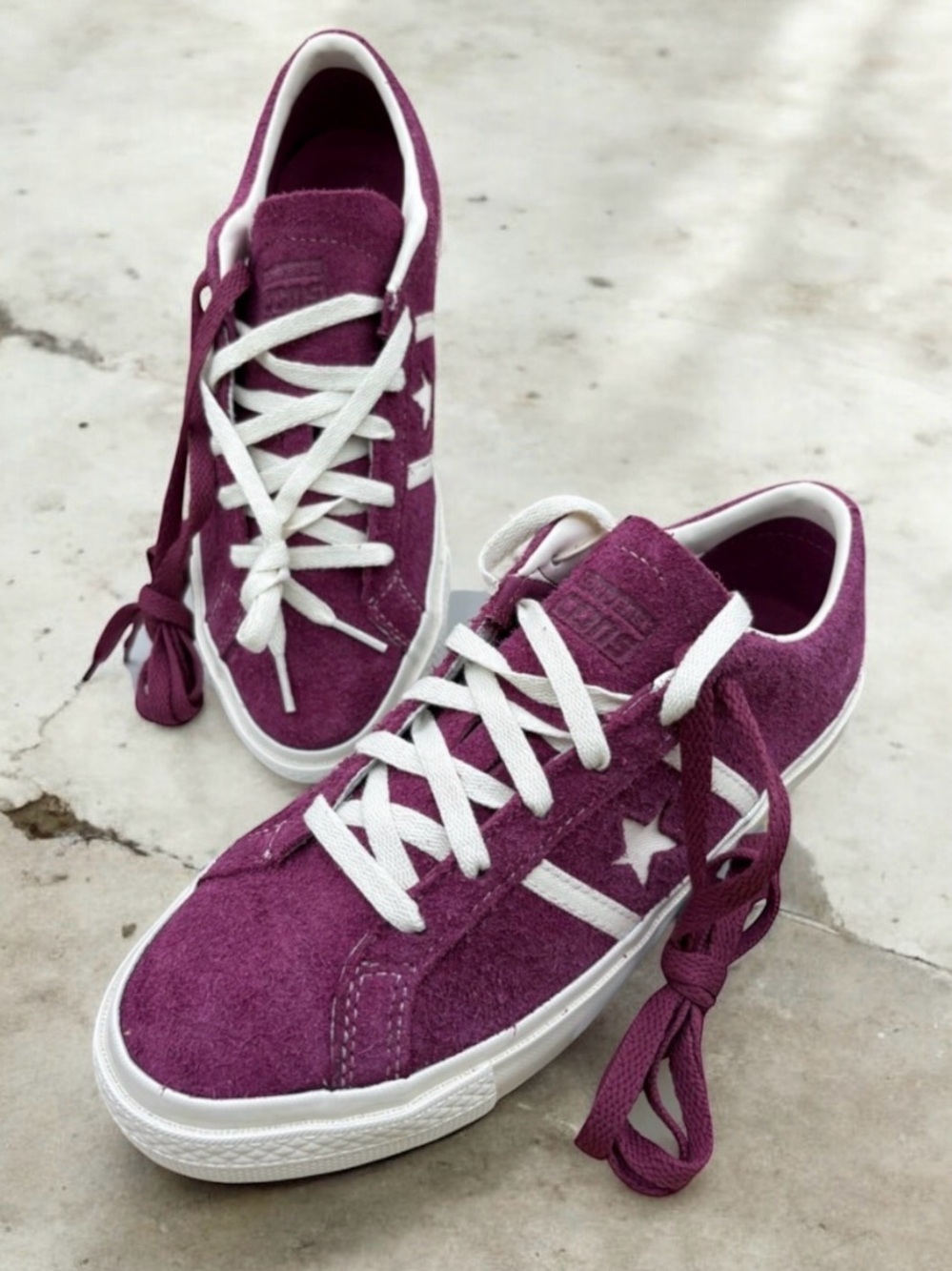 Converse One Star Suede Retro Sneakers - Picture 4 of 16